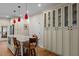 Gourmet kitchen with granite island, custom cabinets, and stainless steel appliances at 1004 Staffield Lane Ln, Chapel Hill, NC 27516