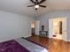 Spacious bedroom with ensuite bathroom and walk-in closet at 122 Button Rd, Morrisville, NC 27560
