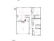 Detailed floor plan showcasing the layout of this home, including the location of the kitchen and bedrooms at 16 Vale Spring Ln, Lillington, NC 27546