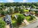 Aerial view of the home showing the surrounding neighborhood at 1728 E Honey Springs Ave, Fuquay Varina, NC 27526