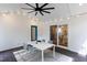 Spacious covered patio with outdoor dining and access to the backyard at 212 E Rockway St, Durham, NC 27704