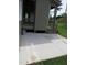 Back patio and stairs lead to the backyard at 2577 Silas Peak Ln, Apex, NC 27523