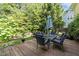 Inviting backyard deck with outdoor seating, perfect for relaxing or entertaining guests at 2645 Ridgewell Ct, Raleigh, NC 27613