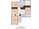 Second floor plan featuring primary bedroom, primary bath, laundry, and bedrooms at 3413 Fairstone Rd, Wake Forest, NC 27587