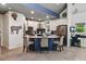 Bright kitchen boasts white cabinetry, contrasting countertops, and stainless steel appliances at 741 Sinai Cir, Hillsborough, NC 27278