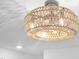 Close-up of a woven light fixture at 81 Paperwhite Pl # 213, Clayton, NC 27527