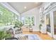 Sun room with lots of plants and natural light at 8605 Stanton Pl, Raleigh, NC 27615