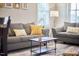 Cozy living room with stylish decor, neutral tones, and comfortable seating at 941 W Club Blvd, Durham, NC 27701