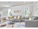 Bright living room featuring stylish decor and neutral tones that offer a relaxing atmosphere at 941 W Club Blvd, Durham, NC 27701