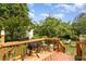 Outdoor deck providing ample space for grilling, relaxation, and enjoying backyard views under sunny skies at 1211 Azalea Dr, Zebulon, NC 27597