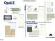 Opal E interior finish options for the kitchen and bathrooms, including flooring, counters, and tile at 1220 Sparkling Lake Dr # 24, Apex, NC 27523