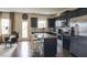 Well-equipped kitchen featuring stainless steel appliances, granite countertops, and modern finishes at 1249 Turkey Trot Rd, Wendell, NC 27591