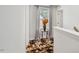 Bright hallway with plush rug, decorative vase, and natural light at 209 White Farm Dr, Wendell, NC 27591