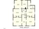 Detailed floor plan showcasing the layout of the home, including room dimensions and total square footage at 304 Linden Ave, Raleigh, NC 27601