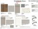 Selections for flooring, kitchen, bathroom, cabinet hardware, paint colors, and other design elements at 33 Cozy Hvn, Fuquay Varina, NC 27526
