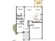 Detailed first-floor floorplan showing the kitchen, Gathering room, garage, bedrooms, and study at 33 Cozy Hvn, Fuquay Varina, NC 27526