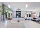 Bright, open-concept space with a kitchen island, living area, and natural light at 361 Murray Grey Ln, Wake Forest, NC 27587