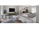 Inviting living room featuring a fireplace, stylish furnishings, and neutral decor for a cozy atmosphere at 3700 Summer Pl, Raleigh, NC 27604