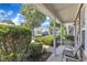 Cozy covered porch with seating, offering a relaxing outdoor space at 3806 Bison Hill Ln, Raleigh, NC 27604