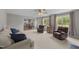 Spacious living room with ample seating, and abundant natural light at 46 Blaze Ridge Dr, Smithfield, NC 27577