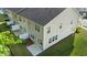 Spacious backyard featuring a concrete patio and a well-maintained lawn, ideal for outdoor entertaining at 501 Hazy Hills Ln, Garner, NC 27529