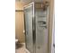 Bathroom with frosted glass shower doors at 5932 Johnson Pond Rd, Fuquay Varina, NC 27526