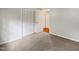 Bright bedroom with a closet and neutral carpeting at 1104 Theresa Ct, Raleigh, NC 27615