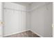 Walk-in closet featuring carpeted floors and shelving, perfect for organizing your wardrobe at 11220 Avocet Ln # 104, Raleigh, NC 27617