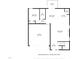 Detailed floor plan showcasing the layout of the first floor, including the living room and kitchen at 120 Rocking Horse Ln, Sanford, NC 27332
