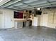Spacious garage with ample storage, work space, and utility hook ups at 123 Claystone Dr, Gibsonville, NC 27249