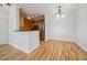 Dining space with kitchen view, perfect for easy meal prep and gatherings at 1301 Durlain Dr # 103, Raleigh, NC 27614