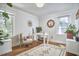Bright office space with hardwood floors and natural light at 1408 Ida St, Durham, NC 27705