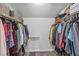 Spacious walk-in closet featuring ample storage and organization options at 1541 Shadylawn Dr, Burlington, NC 27215