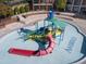 Fun splash pad with slides, buckets, and vibrant colors awaits for splashtastic times with Gathering in this community! at 205 Slate Blue Pl, Cary, NC 27519