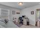 Another bedroom with a twin daybed and desk at 2634 Yellow Pine Rd, Raleigh, NC 27616