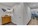 Hallway with storage table and interior access at 2634 Yellow Pine Rd, Raleigh, NC 27616