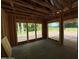 Interior framing showing windows and a view of the outdoors, along with floors at 275 Atkins Rd, Cameron, NC 28326