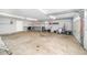 Garage with utility connections, storage, shelves and work bench area at 2925 Redwood Rd, Durham, NC 27704
