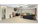 Finished basement features a living area, bathroom, and ample storage space at 504 S Dixon Ave, Cary, NC 27511