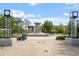 Frantz Square fountain offers a beautiful water feature surrounded by lush greenery in a well-maintained public space with pedestrian access at 504 S Dixon Ave, Cary, NC 27511