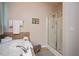 Clean main bathroom with a soaking tub, shower, and coordinated decor for a spa-like feel at 6512 Blalock Forest Dr, Willow Springs, NC 27592