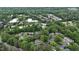 Aerial view of the community, showcasing lush greenery and well-maintained homes at 7719 Kingsberry Ct, Raleigh, NC 27615