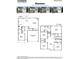 Detailed floor plan showcasing a five-bedroom, three-bathroom home with a two-car garage and spacious living areas at 801 Comice Pear Way, Willow Springs, NC 27592
