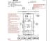 Site plan showing the layout of the lot, including dimensions, setbacks, and street names at 1020 Dillon Lake Dr, Knightdale, NC 27545
