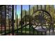 Private gated entrance to the estate provides peace and privacy at 10210 Governors Drive Dr, Chapel Hill, NC 27517