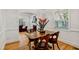 Elegant dining room with hardwood floors and ample natural light at 1304 N Duke St, Durham, NC 27701