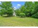 Expansive backyard with lush greenery, offering ample space and privacy at 1601 Balkan Rd, Fuquay Varina, NC 27526