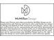 McMillan Design logo and disclaimer about representation and rights at 1804 Pershing Rd, Raleigh, NC 27608