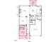 First floor plan featuring a 2-car garage, gathering room, half bath, casual dining area, and a bedroom at 245 Tidal Pool Way, Cary, NC 27519