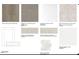 Selection of interior finishes showing flooring, bathroom and kitchen surfaces, and cabinets at 245 Tidal Pool Way, Cary, NC 27519
